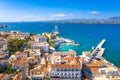 View of the amazing island of Spetses, Greece.