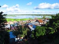 The view of amazon river in Iquitos, Peru Royalty Free Stock Photo