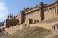 View of Amber Fort in Jaipur, Rajasthan, India Royalty Free Stock Photo