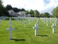 View of the American Cemetery and Memorial of Suresnes, France, Europe