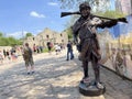 Davy Crocket at the Alamo