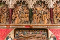 Interiors of Cathedral of Amiens, france