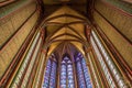 Interiors of Cathedral of Amiens, france