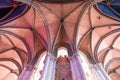 Interiors of Cathedral of Amiens, france