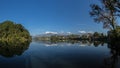 View of anAnapurna range (himalaya) from the city of Pokhara Nepal-Asia Royalty Free Stock Photo