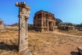 The view of ancient Achyutaraya Temple. Hampi, Karnataka, India