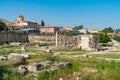 View of Ancient Agora of Athens, Greece Royalty Free Stock Photo