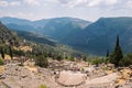 Theater, Archeological Site of Delphi, Greece Royalty Free Stock Photo