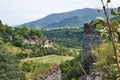 View from ancient armenian monastery Akhtala Royalty Free Stock Photo