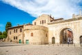 View at the Ancient building of Augustus Arch in Fano - Italy