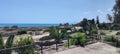 View of ancient Cartagena City on top of Byrsa Hill in Tunis Tunisia