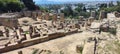 View of ancient Cartagena City on top of Byrsa Hill in Tunis Tunisia