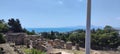 View of ancient Cartagena City on top of Byrsa Hill in Tunis Tunisia