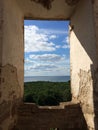 View from an ancient castle window