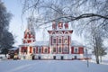 View of the ancient church of Tsarevich Dimitri on Blood. Uglich