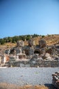 View of ancient city Ephesus, Turkey Royalty Free Stock Photo