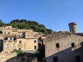 View of the ancient city of Tossa de Mar, Spain