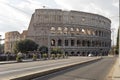 View of the ancient Colosseum Rome, Italy