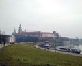 City Ã¢â¬â¹Ã¢â¬â¹of Krakow. Poland The landscape of ancient streets, Catholic cathedrals and medieval fortresses.