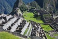 View of the ancient Inca City of Machu Picchu, Peru Royalty Free Stock Photo