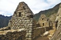 View of the ancient Inca City of Machu Picchu, Peru Royalty Free Stock Photo