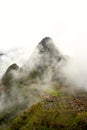 View of ancient incas town of Machu Picchu Royalty Free Stock Photo