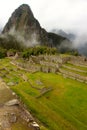 View of ancient incas town of Machu Picchu Royalty Free Stock Photo