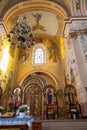 View on ancient monastery of the Exaltation of the Holy Cross is Basilian monastery in Buchach, Ternopil region, Ukraine
