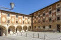 View of the ancient palace of the Episcopal Seminary of San Miniato, Pisa, Italy, on a sunny day