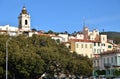 View of the ancient part of the city of Bordighera