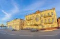 View of the ancient Russian city of the Golden ring Kostroma Royalty Free Stock Photo