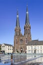 View on Saint Joseph Church, center of Tilburg, The Netherlands