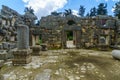 Ancient synagogue ruins in Baram National Park