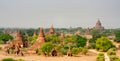 View of ancient temples