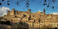 View of the ancient town of Bracciano near Rome, Italy Royalty Free Stock Photo