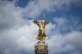 View of the Angel of Berlin Victory Column Royalty Free Stock Photo