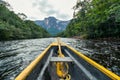 View of Angel falls, Canaima National Park Royalty Free Stock Photo