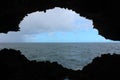 View from the Animal Flower Cave Barbados