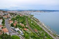 View of Ankaran city, Slovenia Royalty Free Stock Photo