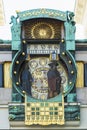 Anker Clock, Vienna Royalty Free Stock Photo