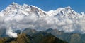 View of Annapurna Himal from Jaljala pass Royalty Free Stock Photo