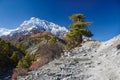 View on Annapurna mountain Nepal