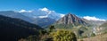 View of Annapurna, Nepal Royalty Free Stock Photo