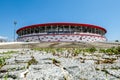 View of Antalya arena stadium in Turkey in Antalya Royalty Free Stock Photo