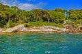 Antibes coastline, France