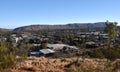 View from ANZAC Hill in Alice Springs Royalty Free Stock Photo