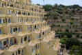 View on Aparthotel Colina Sol in Carvoeiro, on the coast of Algarve in Portugal