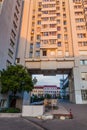 View of apartment buidings in Minsk, Belar Royalty Free Stock Photo