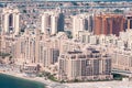 View on apartments house on artificial island Palm