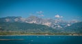 View of the Apuan Alps Royalty Free Stock Photo